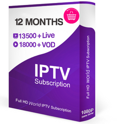 12 months iptv subscription smart iptv
