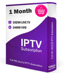 iptv subscription 1 month 8k Channels tv